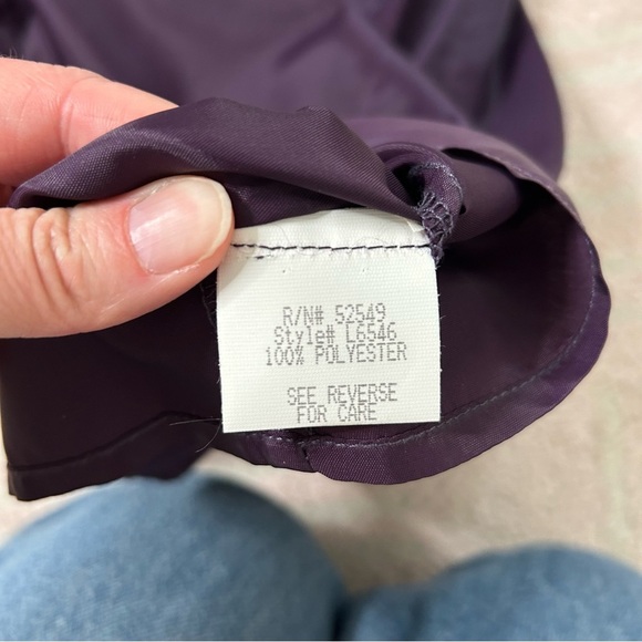 NWT Vintage 90's Shelli Segal Plum Maxi Dress Dress Size 8 Practical Magic Fall - Picture 8 of 13